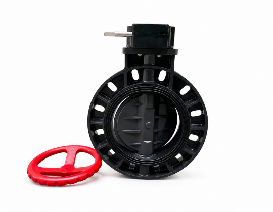 Van bướm nhựa  Huasheng DN50-DN600