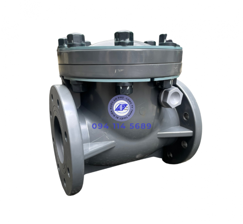 Van 1 Chiều Mặt Bích U-PVC