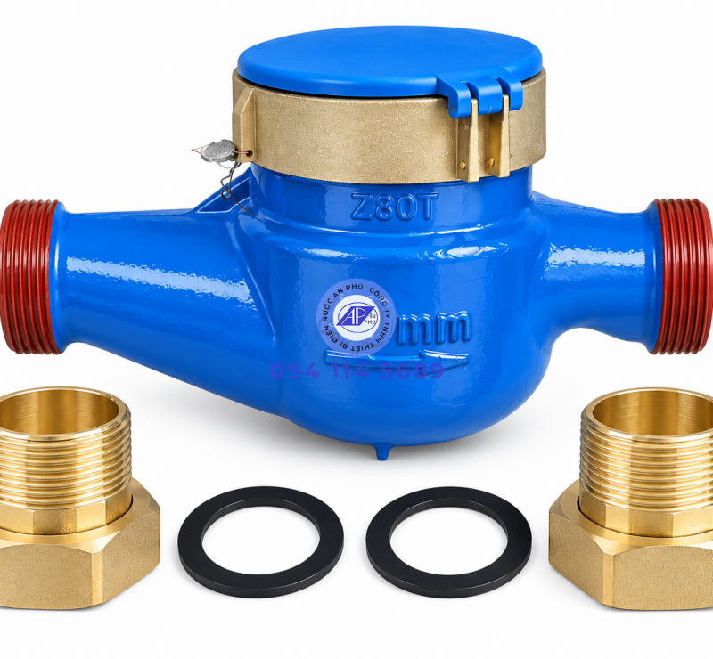 Đồng Hồ Unik Nối Ren DN15-DN50