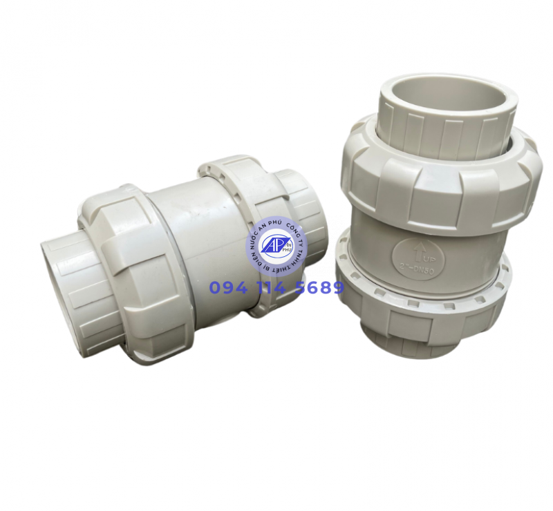 Van 1 chiều PPR, PPH 2 đầu rắc co 