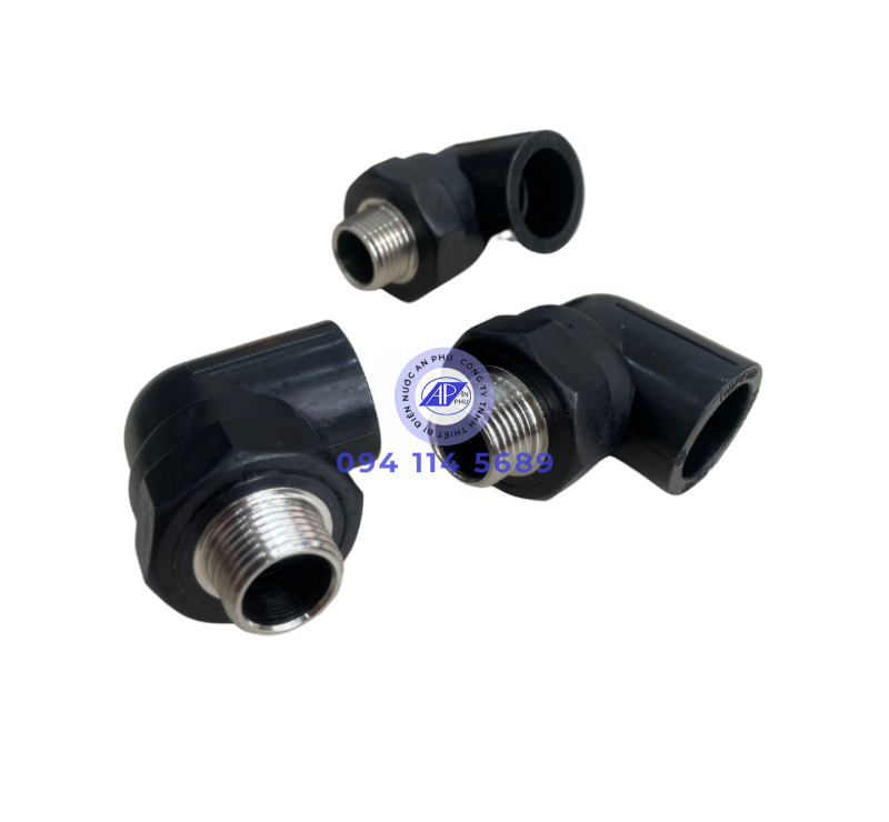 Cút (Co) Ren Ngoài HDPE Hàn Nối Trong